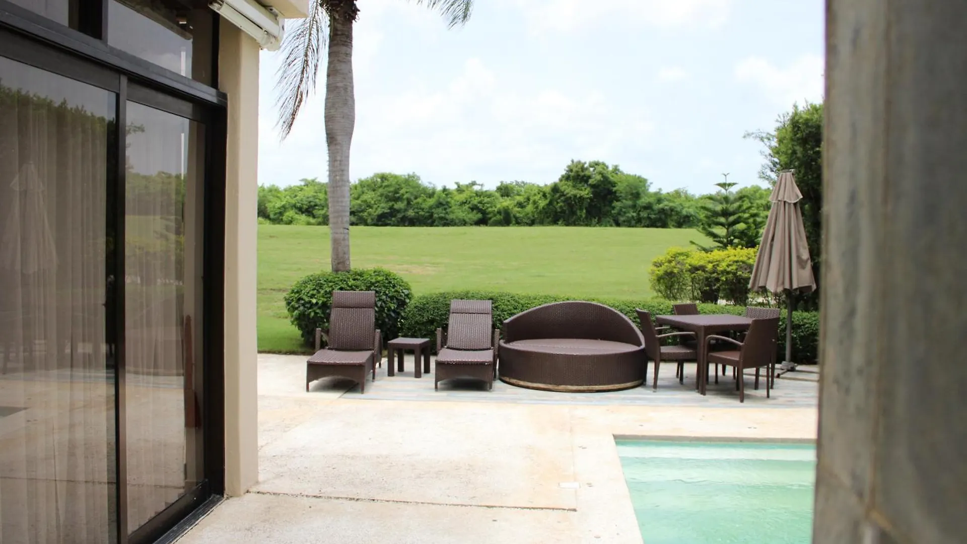 וילה סן פדרו דה מקוריס Villafv Guavaberry-Juandolio-4Br-6Bds-12Pax-Ac-Wifi-Bbq-Golfview